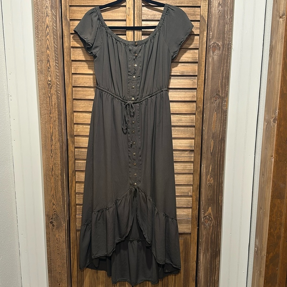 Indigo Rose green Dress in Size Medium